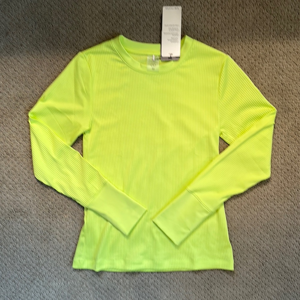 NWT: CALIA Ribbed Crewneck Top - Picture 3 of 13